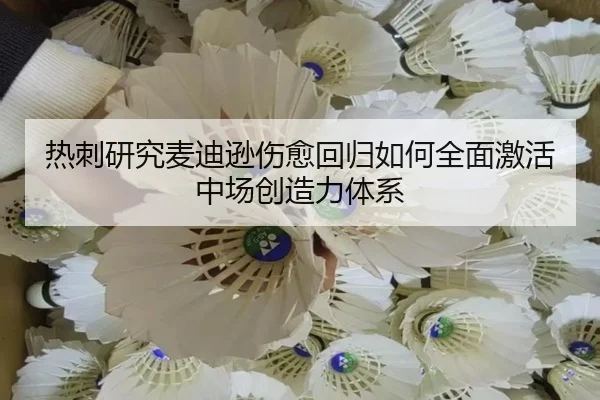 热刺研究麦迪逊伤愈回归如何全面激活中场创造力体系