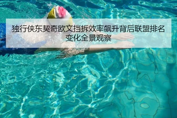 独行侠东契奇欧文挡拆效率飙升背后联盟排名变化全景观察